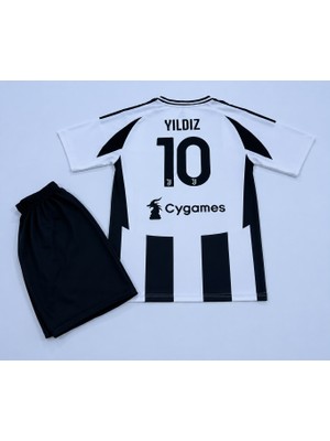 Taner Spor 2024/2025 Yeni Sezon Juventus Kenan Yıldız Futbol Çocuk Forması