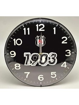 Maxi Trendy Beşiktaş Lisanslı Duvar Saati 1903