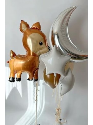 Maxi Trendy Geyik Folyo Balon
