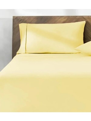 Maxi Trendy %100 Pamuk 2'li Yastık Kılıfı 50X70 cm Lemon Sarı