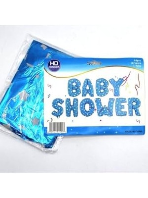 Maxi Trendy Folyo Balon Baby Shower 16 Inç Mavi