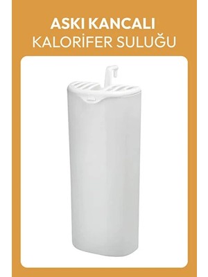 CATEKSSS Askı Kancalı Kalorifer Suluğu Hava Nemlendirici Petek Suluğu Beyaz