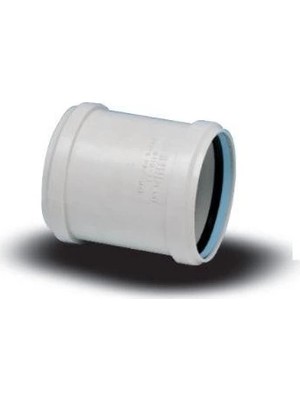 Kentex Mey Ithalat® Pvc Atık Su Borusu Sürme Muf Kayar Manşon 125 mm 10 Adet