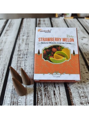 Hatay Asi Yöresel Strawberry & Melon (Çilek&kavun) Konik Tütsü