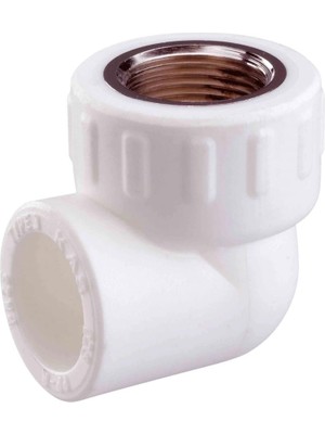 Kentex Mey Ithalat® Pvc Boru Pprc Iç Dişli Dirsek 25X1/2'' 10 Adet