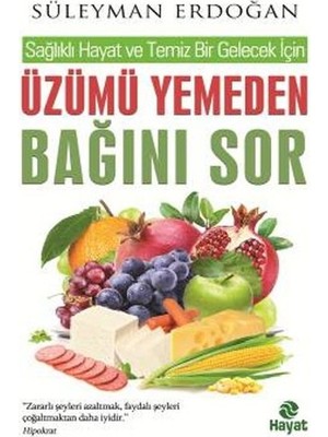 Sağlıklı Hayat ve Temiz Bir Gelecek Için Üzümü Yemeden Bağını Sor