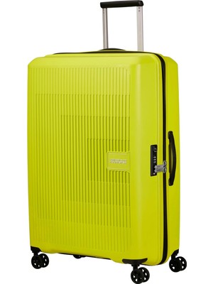 American Tourister Aerostep-Spınner 77/28 Exp Tsa Lıght Lıme Valiz