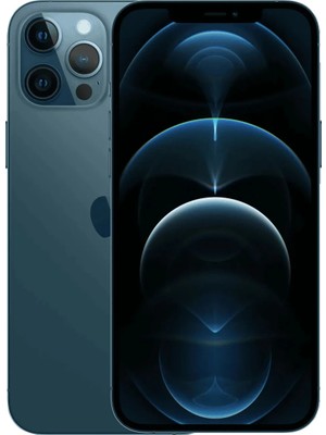 Apple Yenilenmiş Iphone 12 Pro Max 128GB -Mavi( 12 Ay Garantili)-A Grade