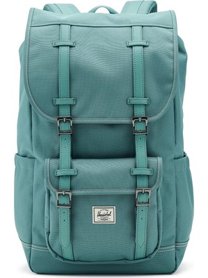 1001 Little America Su Itici Kumaş Sırt Çantası, 16" Laptop Uyumlu, 30 L