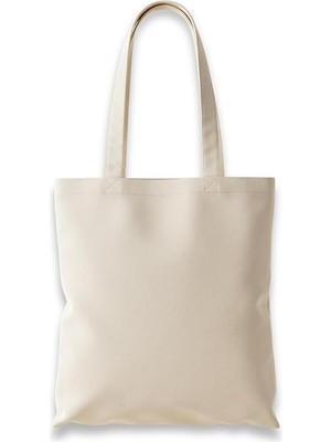 1001 Texfix, Tote Bag, Bez Çanta, Çevre Dostu Alışveriş ÇANTASI,%100 Pamuklu Tuval, Yeniden Kullan