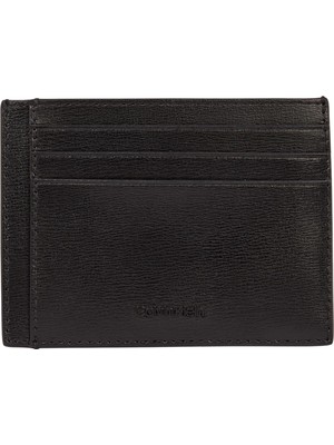 1001 Clean Esntl Id Cardholder Erkek Cüzdan, Siyah, Tek Beden