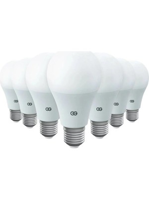1001 10'lu LED Ampul 5W Gün Işığı E27 (4000K 220-240V)