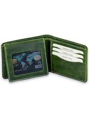 1001 Modica® Cosmos - Hakiki Deri Pisotlu Erkek Cüzdan