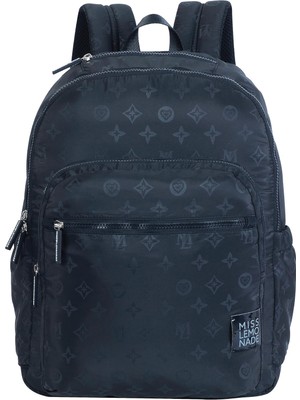 1001 Backpack Dıva Black Sırt Çantası