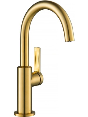 1001 KPF-2822BB Oletto Tek Saplı Mutfak Bar Bataryası, 30 Cm, Fırçalanmış Bronz