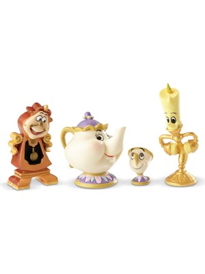 1001 Disney Figür Seti, Güzel ve Çirkin, Çok Renkli
