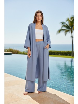 Sile Atelier Sileatelier Kimono + Pantolon Takım