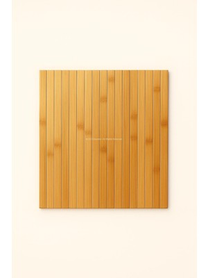 1001 Bambu Katlanabilir Yan Sehpa 40X29 Cm, Koltuk ve Kanepe Kenarı Portatif Tepsi, Amerikan Servisi