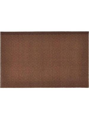 1001 Kapıönü Paspası 35X55 cm Yıkanır-Kahverengi Kapıönü Paspası