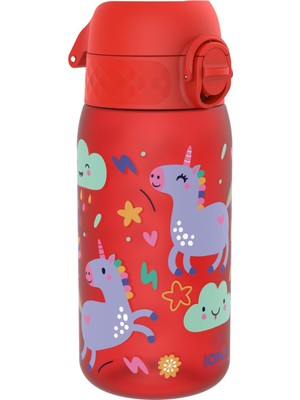1001 Çocuk Suluk - Kırmızı Unicorn - 350 ml - Sızdırmaz - Bpa Içermeyen