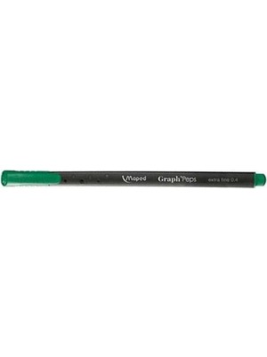 Maped Fineliner Graph Peps 0.4 mm Çim Yeşili 12 Li 74911303