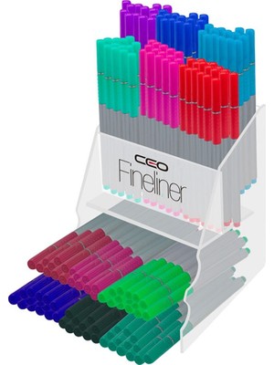 Ceo Fineliner Standı Silikon Tutacaklı 180 Li CEO-FLS004