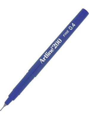 Artline Fineliner 0.4 mm Koyu Royal Mavi EK-200N