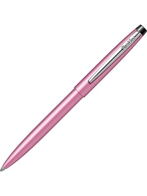 1001 F108 Tükenmez Kalem, Kapaktan Basmalı Mekanizma, Pembe