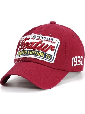 1001 Featur Arizona Erkek Kadın Vintage Beyzbol Pamuklu Şapka