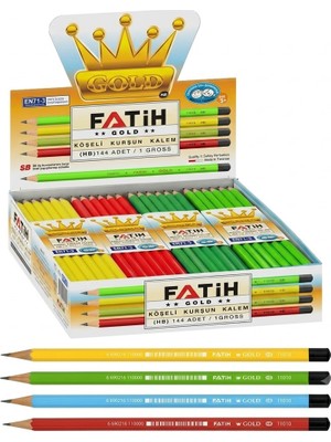 Fatih Kurşun Kalem Mercanlı Gold Hb 11010