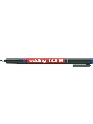 Edding Asetat Kalemi Permanent M Seri 1 mm Mavi 142 M