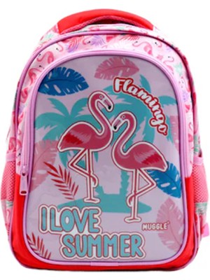 Muggle Okul Çantası Flamingo Rose MU-7211