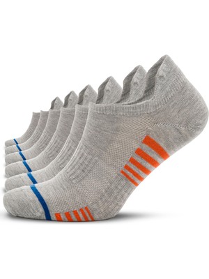 1001 6 Çift Kadın ve Erkek Çorap - Organik Pamuk Patik Sneaker Spor Çorabı - Kısa Çorap Dikişsiz