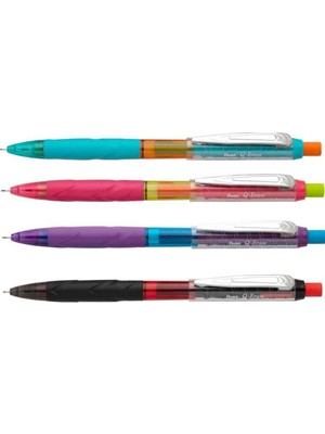 Pentel Versatil Kalem Metal Klipsli Büyük Boy Silgili Q-Erase 0.7 mm Yeşil