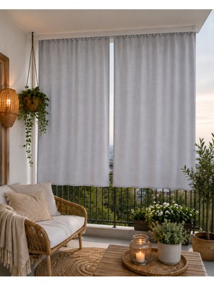 EGE'NIN ATÖLYESİ HOME TEXTİLE SİNCE 1999 Ege'nın Atölyesi Home Textile Since 1999 Balkon Perdesi, Perde, Branda, Güneşlik, Kalın Kumaş