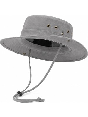 1001 Balıkçı Erkek Kanvas Şapka, Outdoor Safari