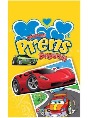 4e Prens Boyama Kitabı Stickerli 16 Syf Çocuq