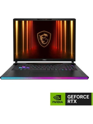 1001 Raıder 16 Hx B2WI-021TR Dizüstü Bilgisayar, Intel Core Ultra 9 275HX, 16.0 Qhd+ 240Hz, 32GB Ram Dd