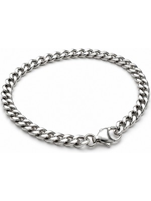 1001 Çelik Bileklik Erkek Zincir Paslanmaz Çelik 316L Zincir Bileklik Gümüş Gold Unisex Figaro Cuban
