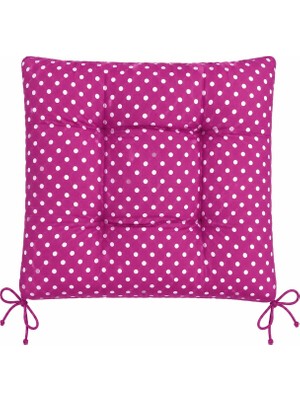 1001 Tabure ve Sandalye Minderi, 30X30 Cm, 2 Adet (Mor)