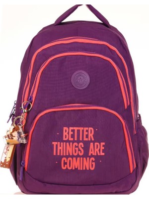 Kaukko Crazy Sırt Çantası Purple K1678
