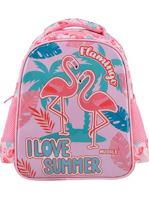 Muggle Anaokul Çantası Flamingo Rose MU-7235