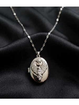 Rubibes Jewelry Anka Kuşu Çelik Kolye