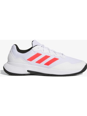 adidas Gamecourt 2.0 Erkek Beyaz Tenis Ayakkabısı.-