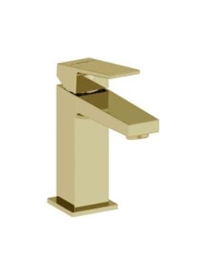VitrA Artema Minimax Square A4372074 Lavabo Bataryası, Soft Altın