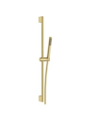 Vitra Prime Round A4592974 Stıck 1f Sürgülü El Duşu Takımı, Soft Altın