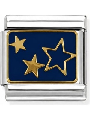 cm Jewelry Yıldızlı Italyan Bileklik Charm