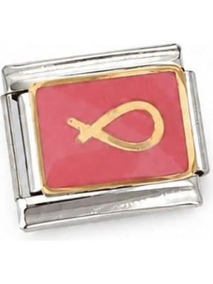 cm Jewelry Kurdele Desenli Italyan Bileklik Charm