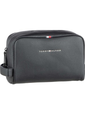 1001 Erkek Essentıal Pu Washbag Çanta Black Tek Beden