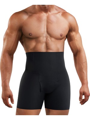 1001 Karın Kontrol Bodysuit ve Iç Çamaşırı Fitness Vücut Şekillendirici 3 Boyutlu Erkek Duble Kor